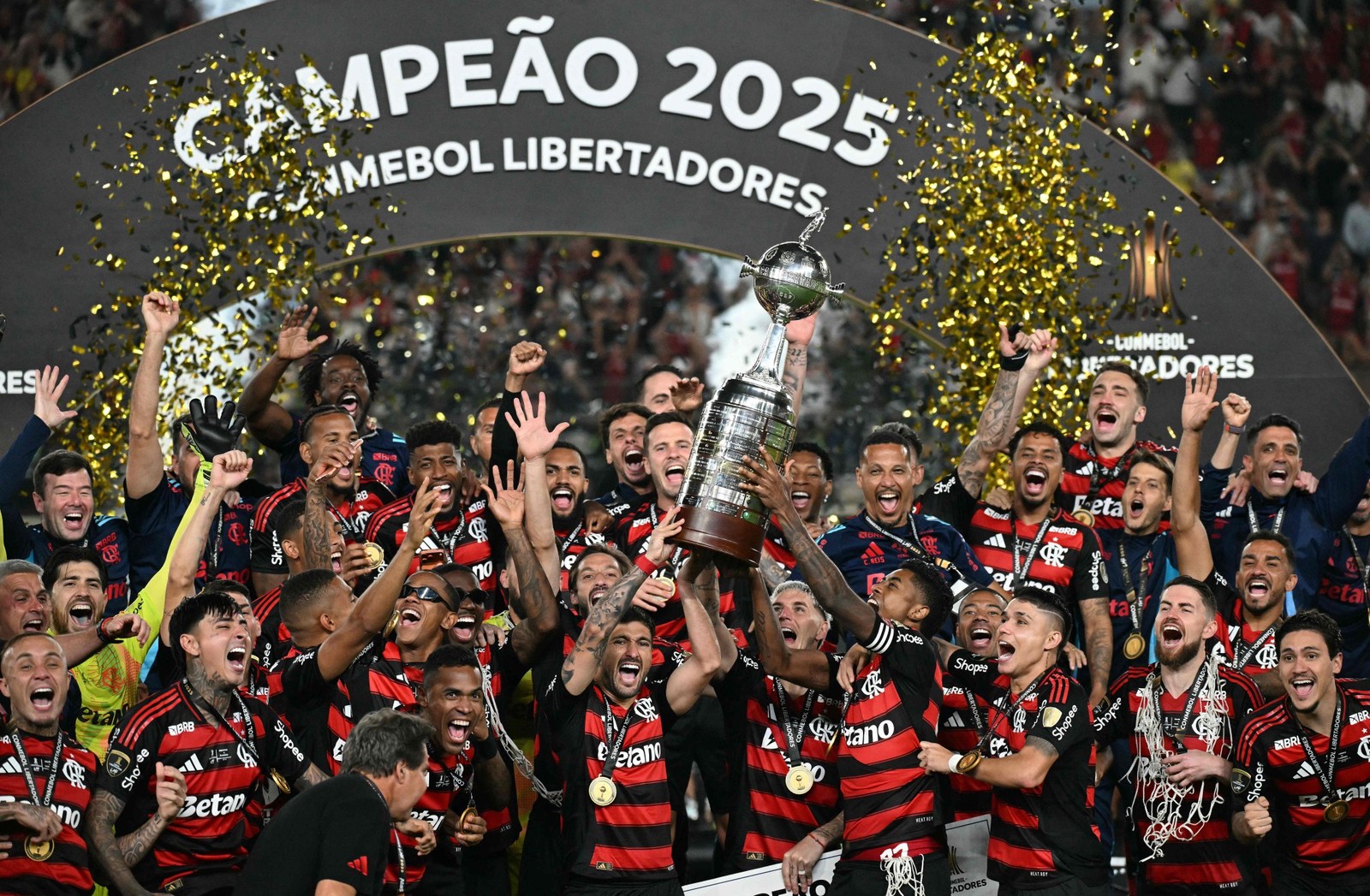 Flamengo champions Libertadores 2025 - Photography: Luis Acosta