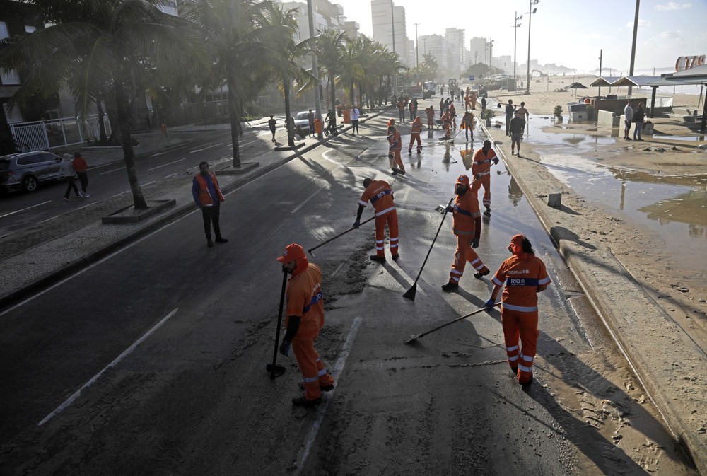 Ressaca no Rio: moradores e trabalhadores da orla relatam dia de fúria ...
