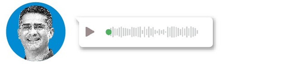 Áudio falso do prefeito de Manaus, David Almeida (Avante) — Foto: Arte O Globo