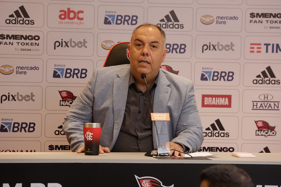 Marcos Braz, vice de futebol do Flamengo — Foto: Divulgação