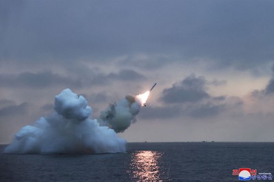 Teste de mísseis de cruzeiro da Coreia do Norte (Foto: reprodução/O globo) Lorena Bueri