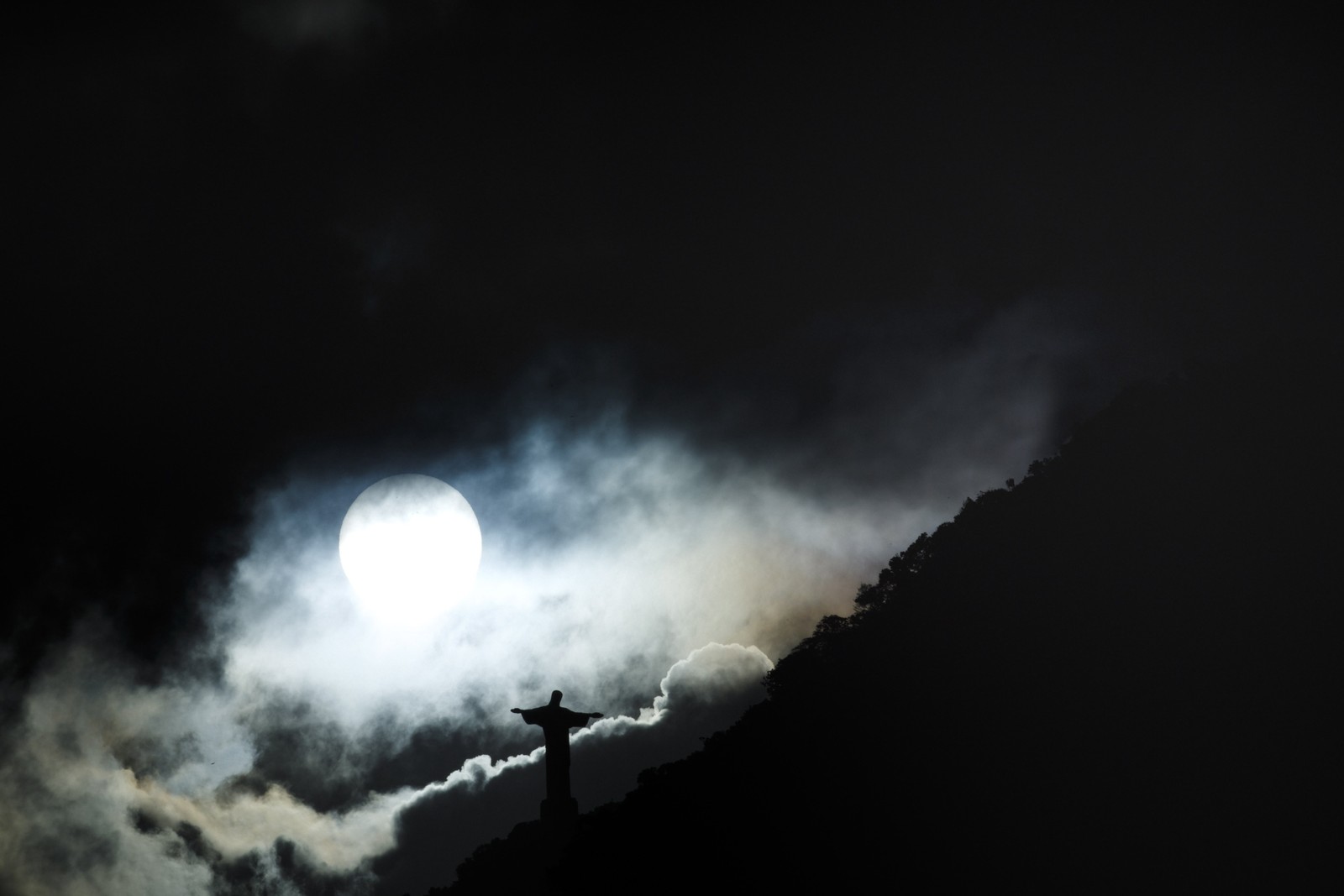 Vista do Cristo Redentor — Foto: Daniel Marenco