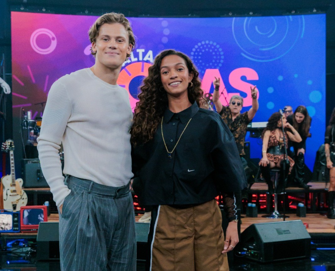 Rayssa Leal e Lucas Pinheiro vão participar pela primeira vez do 'Altas horas'