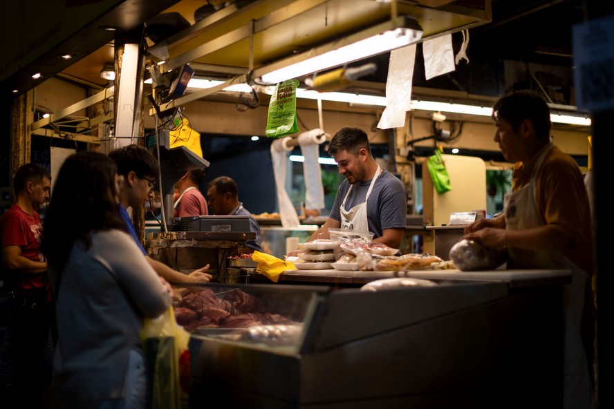Açougue em Buenos Aires: argentinos estão comprando mais carne brasileira