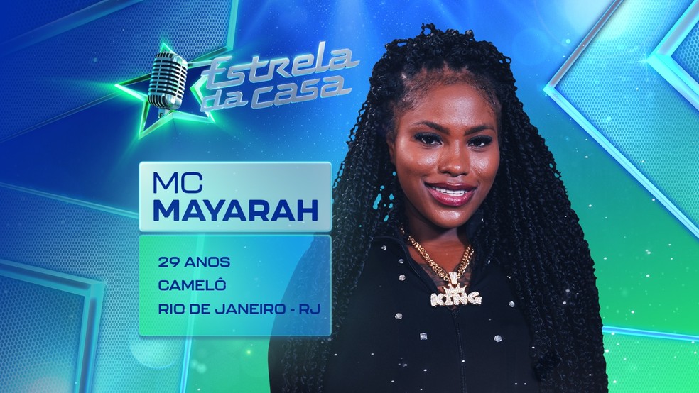 MC Mayarah participa do 'Estrela da casa' — Foto: Divulgação