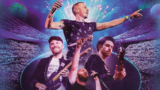 Coldplay: sem ingresso para o show? Ainda dá para ver ao vivo no cinema