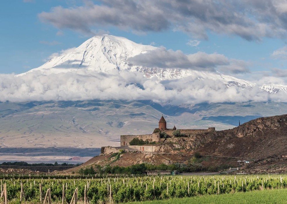 A vinícola Yacoubian-Hobbs, na Armênia — Foto: Divulgação Yacoubian-Hobbs
