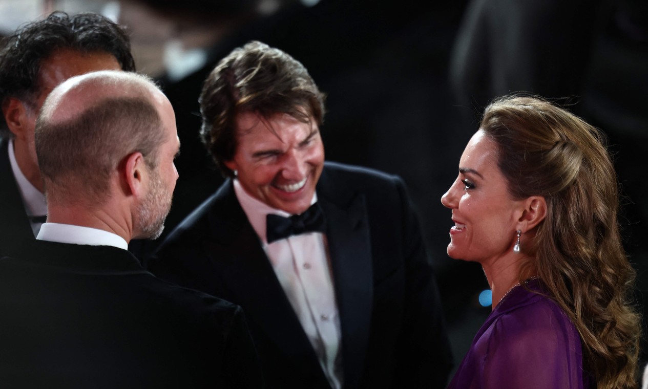 Tom Cruise agradece presença de Kate Middleton e Príncipe William em première de filme em Londres: 'uma honra'