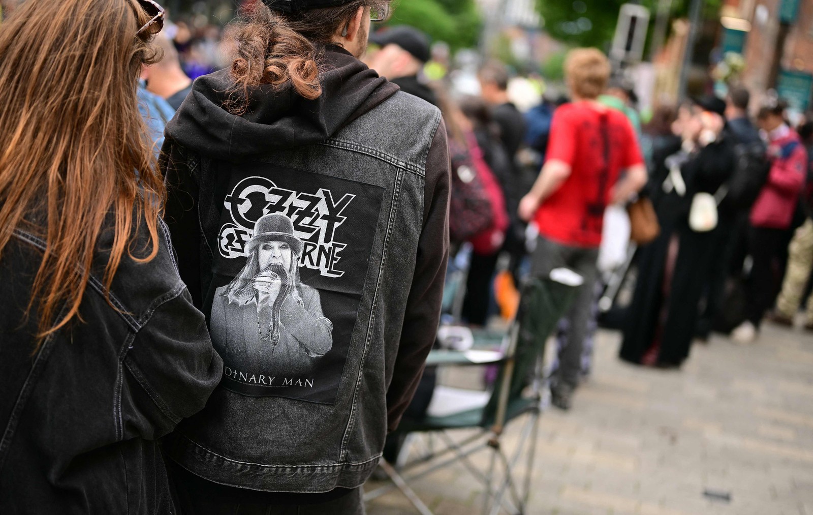 FãsSeDespeDem de Ozzy Osbourne Em Birmingham - Foto: AFP