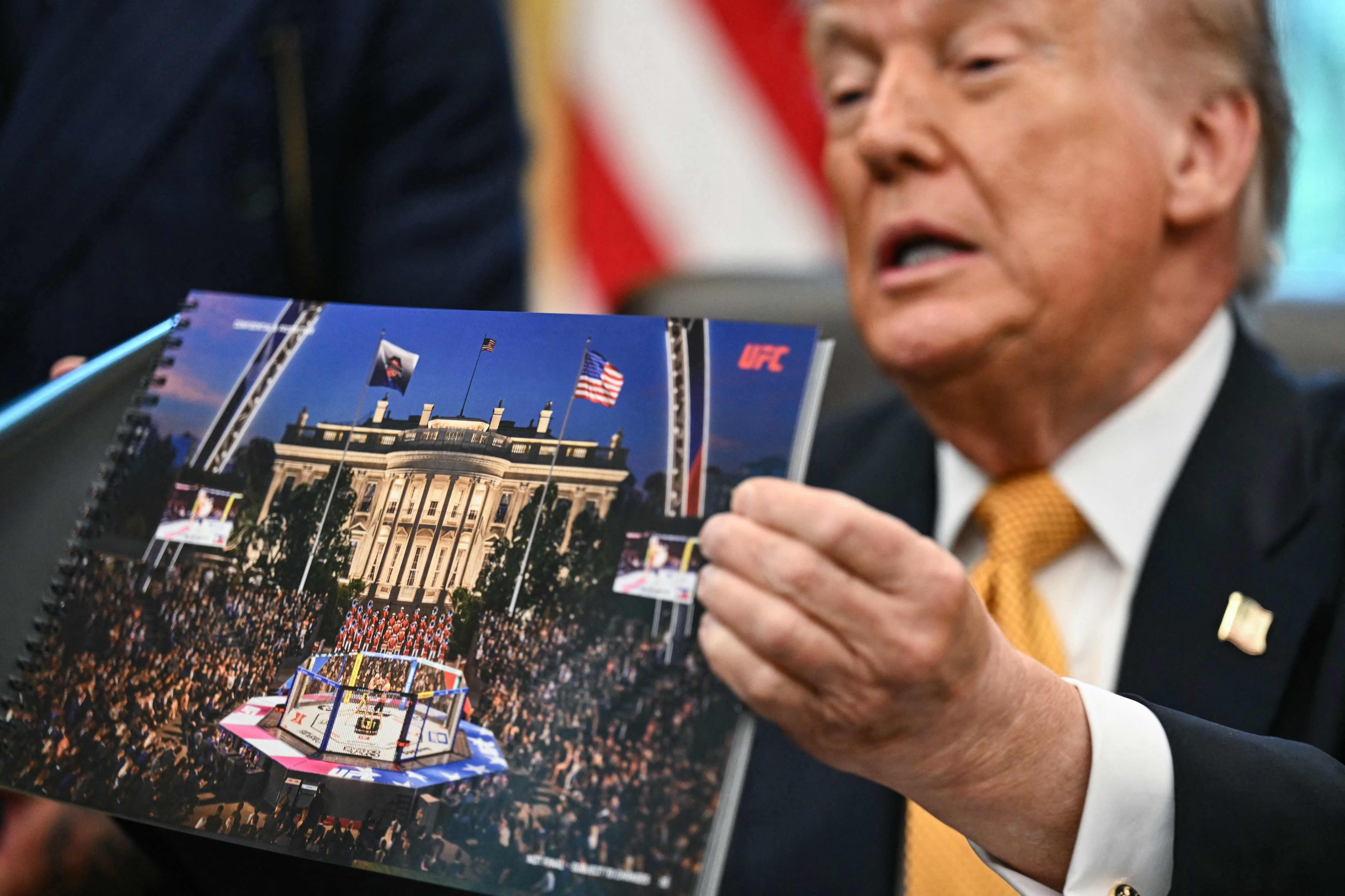 Trump personaliza memória oficial dos EUA às vésperas dos 250 anos da independência do país