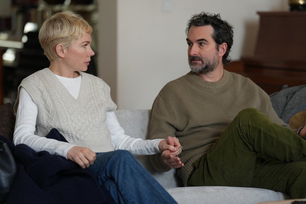 Michelle Williams e Jay Duplass em "Morrendo por sexo" — Foto: Divulgação