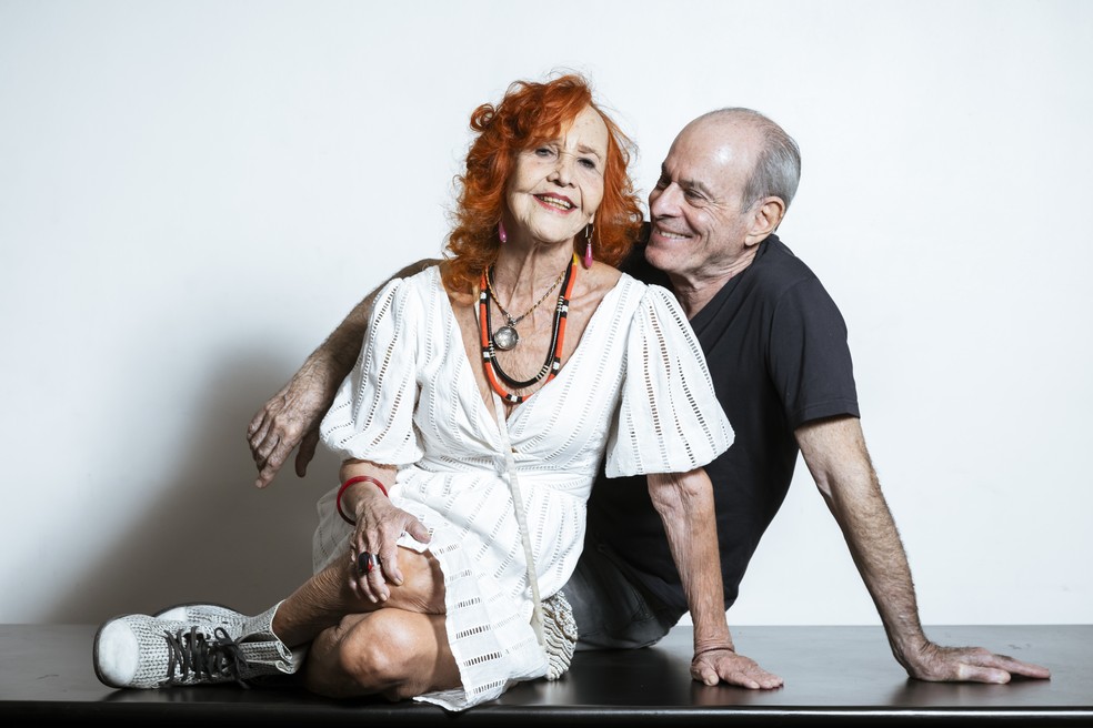 Helena Ignez e Ney Matogrosso — Foto: Leo Martins / Agencia O Globo