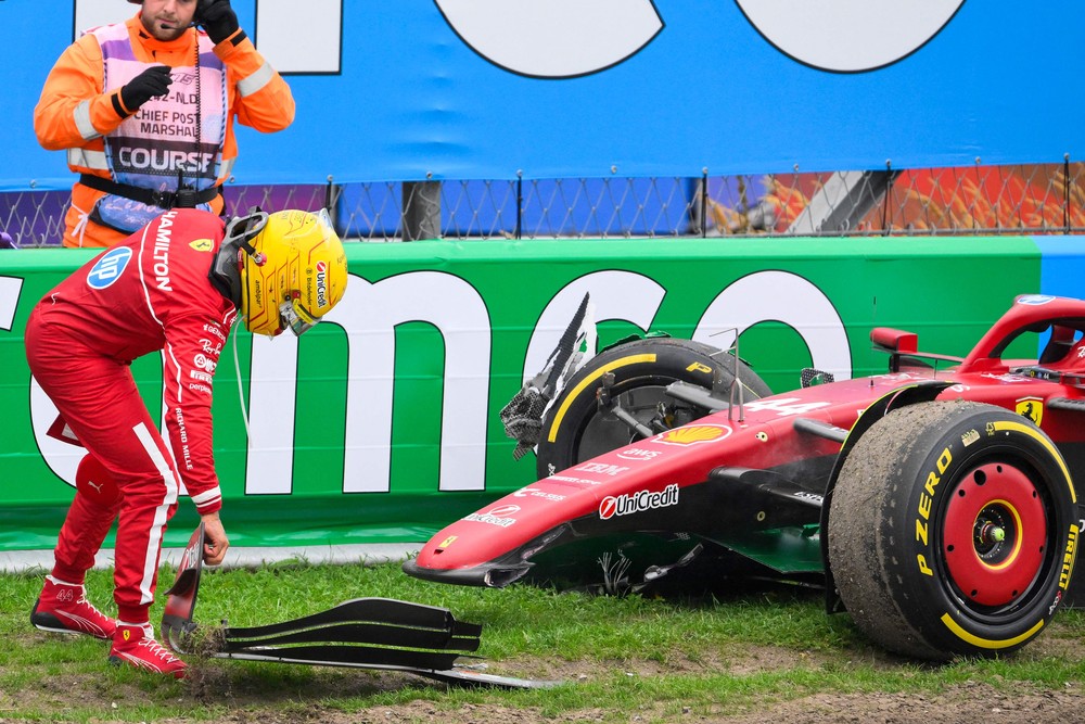 Hamilton bate e deixa o GP da Holanda