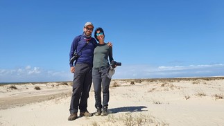 Casal viajou mais de 90 mil quilômetros de carro e caminhou 3.500 quilômetros em trilhas — Foto: Acervo pessoal