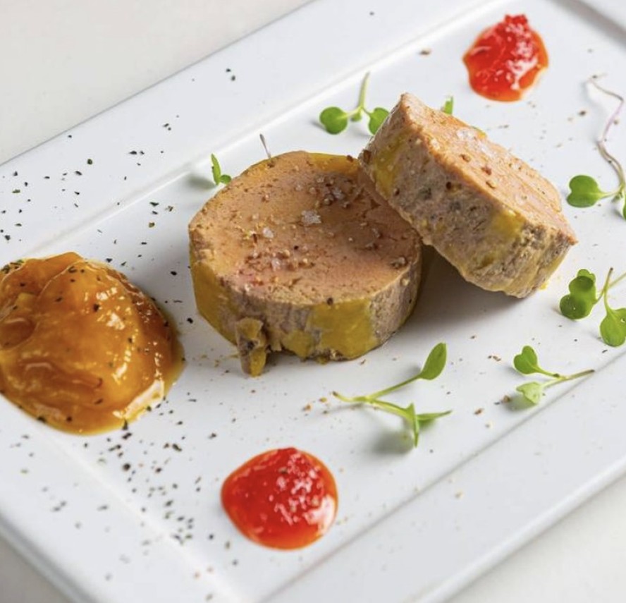 Exemplar de pat&ecirc; de foie gras artesanal feito no pa&iacute;s