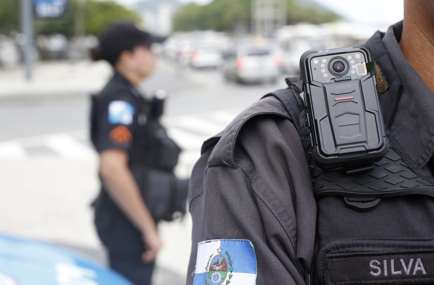 Câmeras corporais de policiais: estudo indica que, no Rio, em 74,4% de casos de solicitação de imagens há ausência ou indisponibilidade de registros - Foto