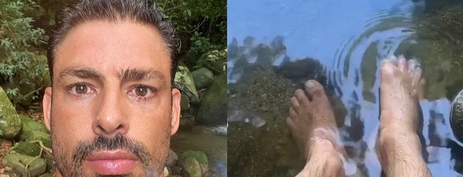 Cauã Reymond, recém-separado, mostra encontro com a filha, Sofia, e ...