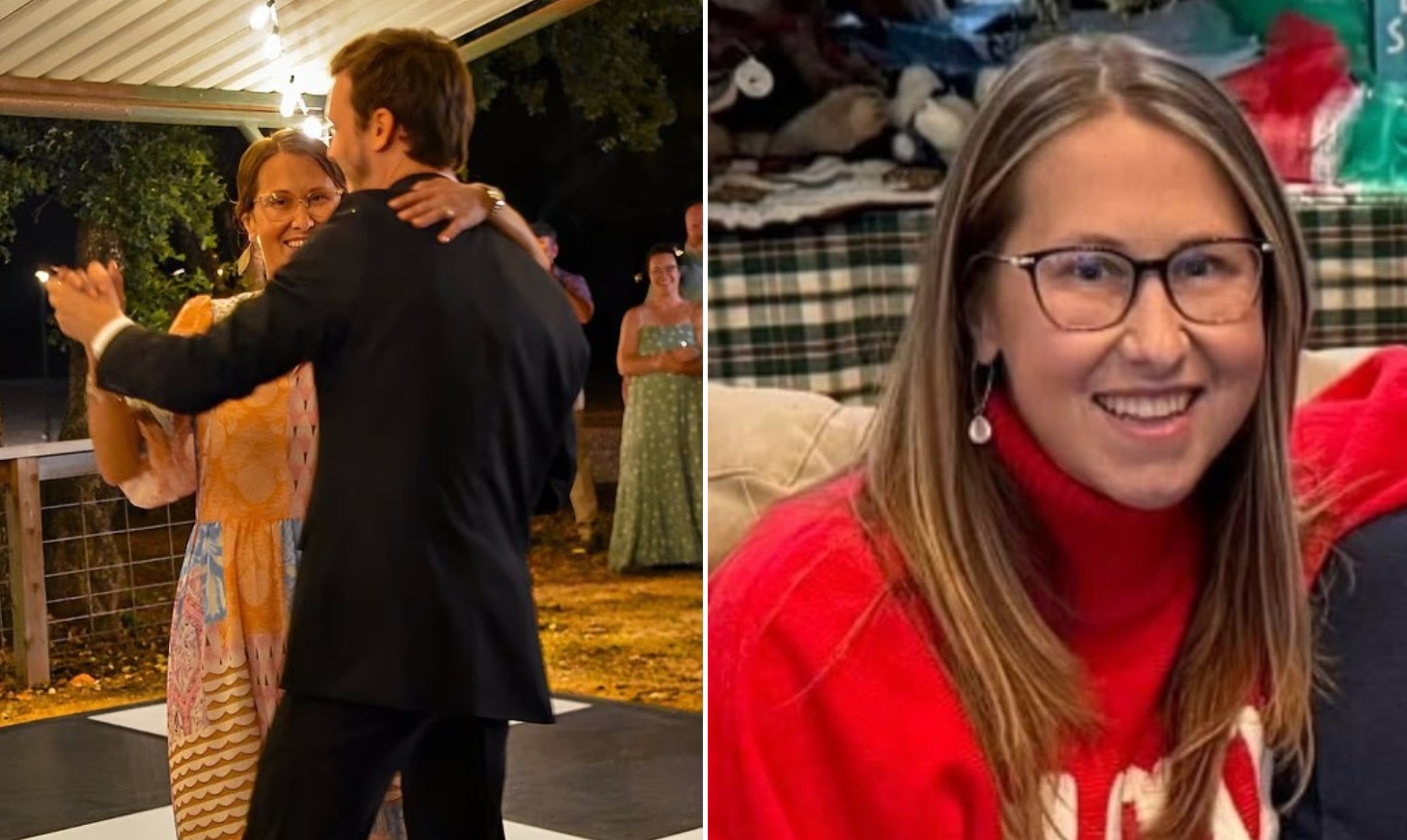 Noivo dança no casamento com a mulher que recebeu os pulmões de sua mãe em homenagem emocionante