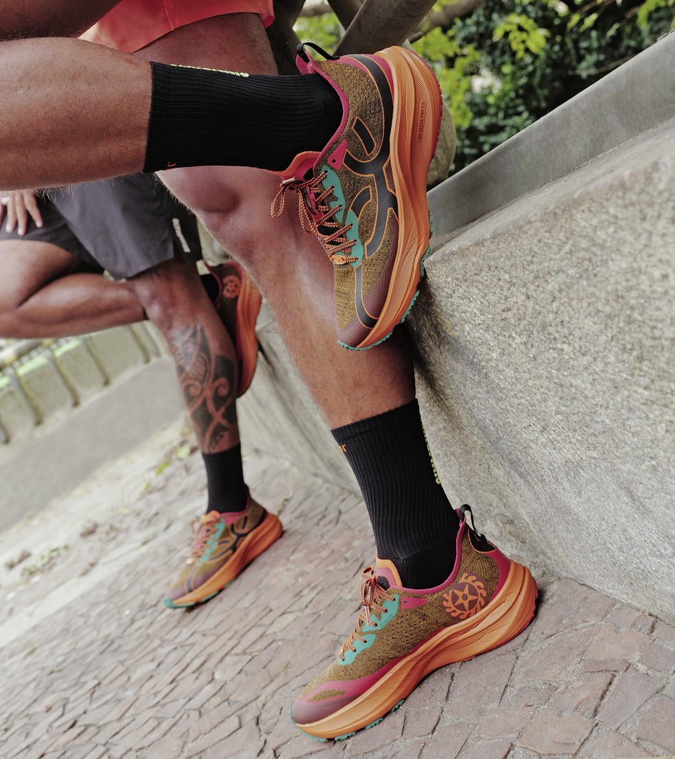 Olympikus faz o primeiro tênis para celebrar o dia da Consciência Negra: simbolismos e homenagens — Foto: Fractal/Buena Onda