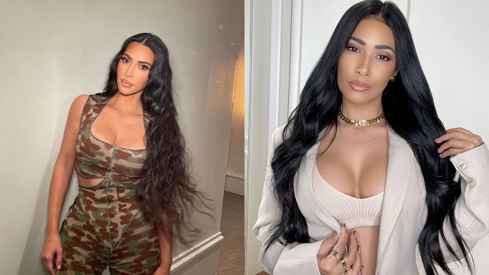 Simaria e Kim Kardashian — Foto: Reprodução/Instagram