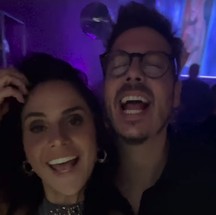 Fabio Porchat declares himself to Priscilla Castello Branco — Photo: Instagram