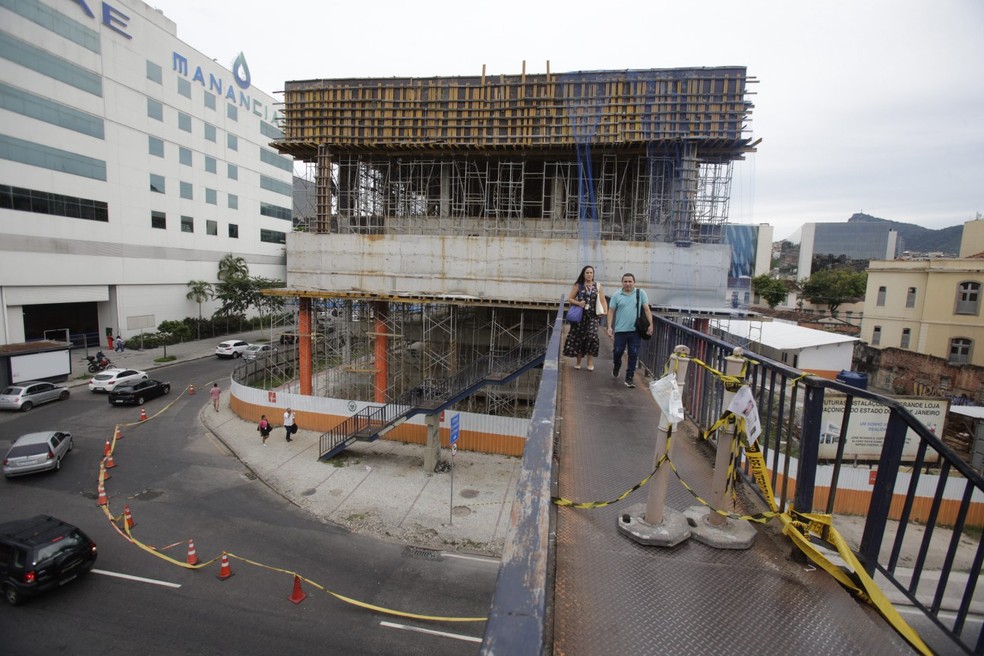 Construction d'une loge maçonnique au centre de Rio — Photo : Alexandre Cassiano/Agência O Globo