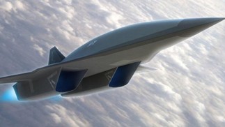 SR-72 (Lockheed Martin): Conceito militar hipersônico capaz de atingir Mach 6. Parte da linhagem do SR-71 Blackbird, ainda sem detalhes técnicos públicos. — Foto: Divulgação