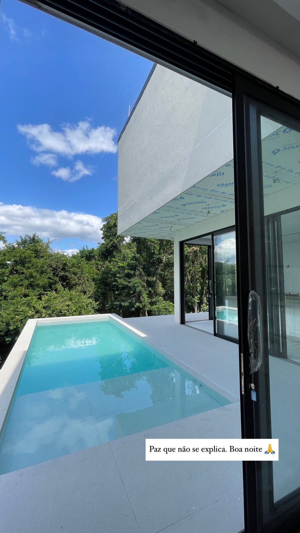 Mansão construída pelo ex-casal Mari Gonzalez e Jonas Sulzbach — Foto: Reprodução/Instagram