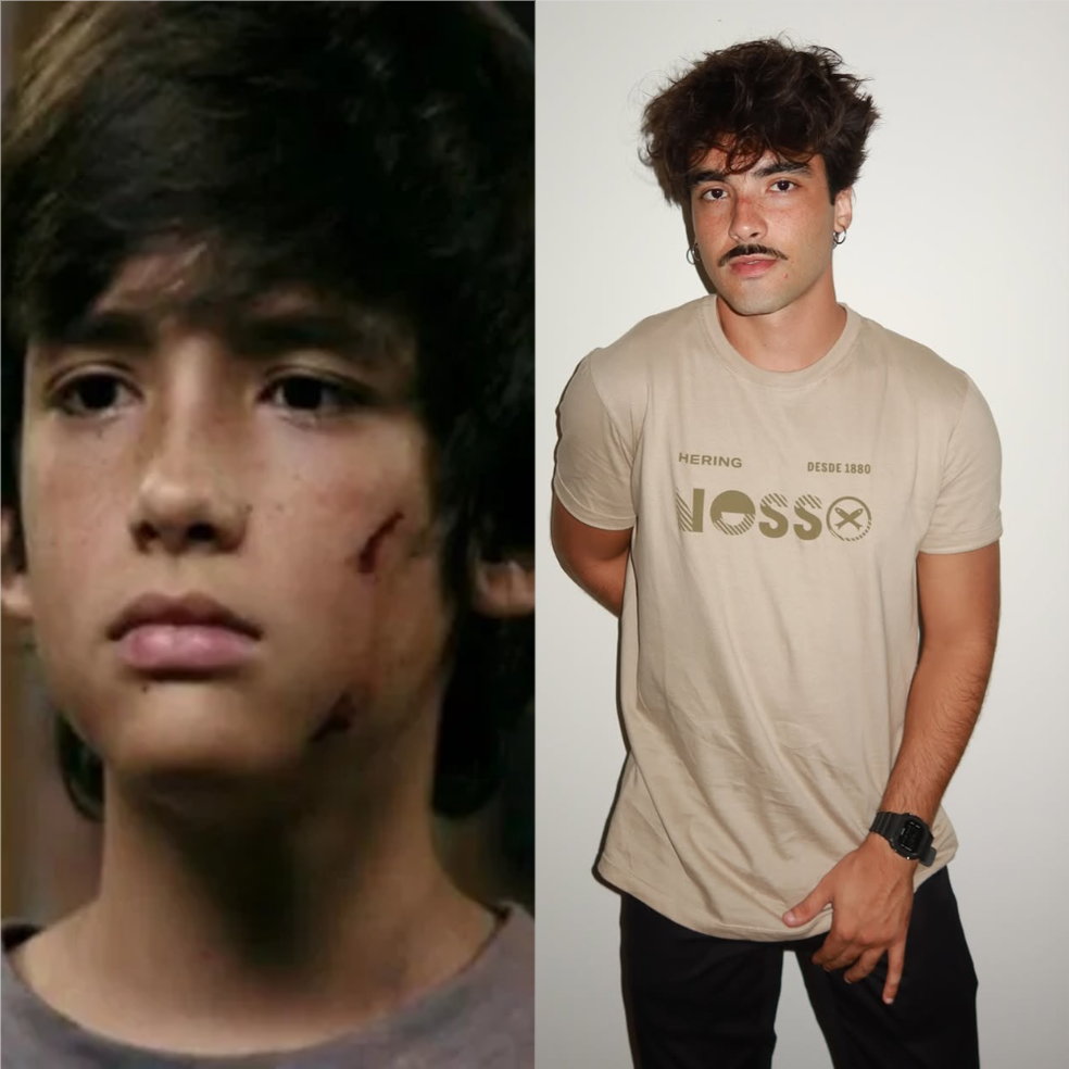 José Victor Pires — Foto: Reprodução/TV Globo e Reprodução/Instagram