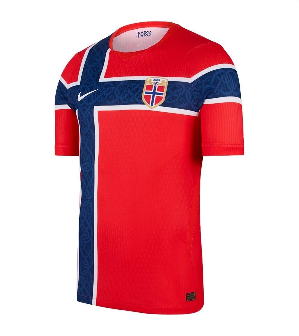Camisa 1 da Noruega — Foto: Reprodução