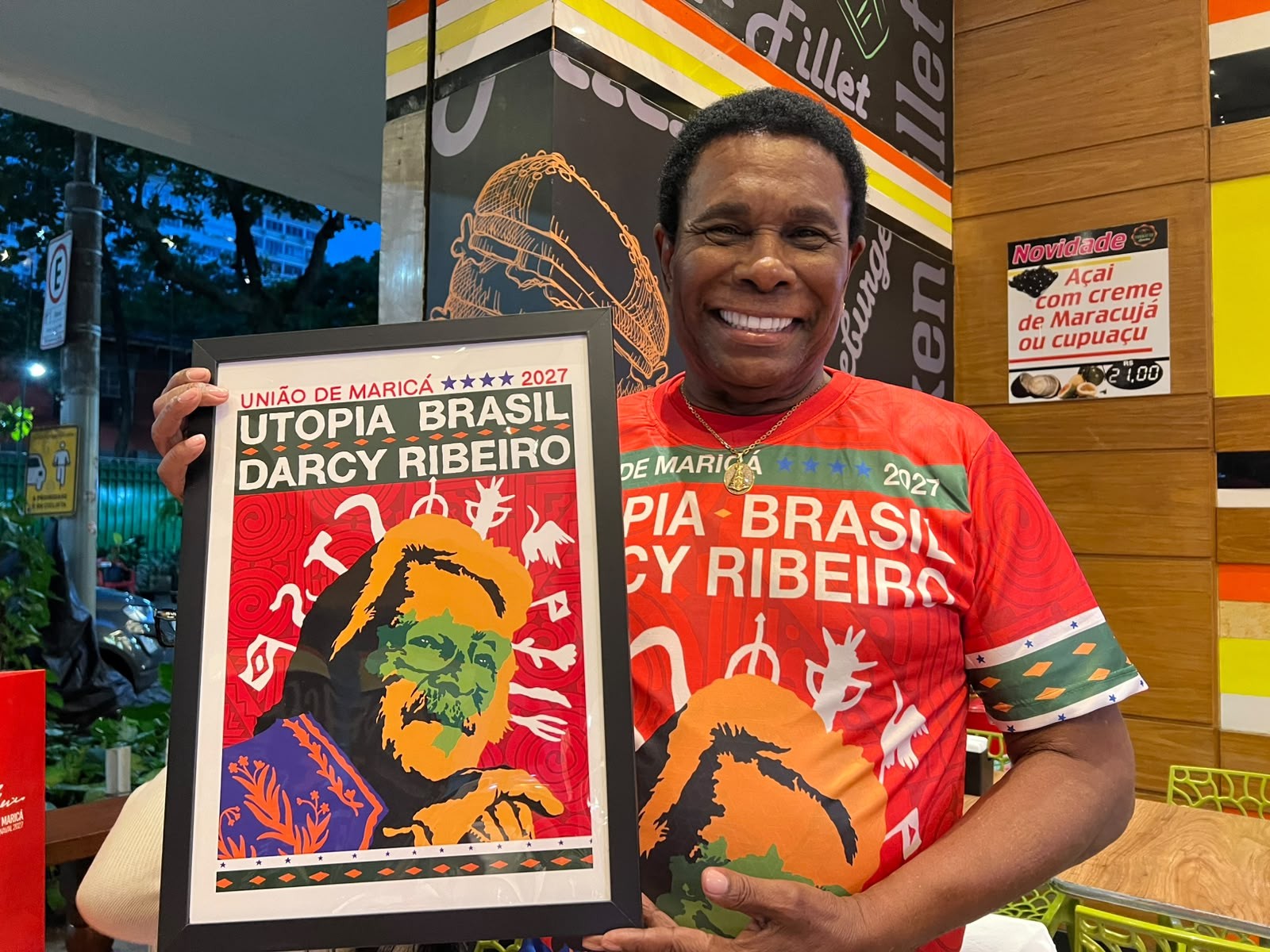 União de Maricá leva Neguinho da Beija-Flor para desfile sobre Darcy Ribeiro em 2027