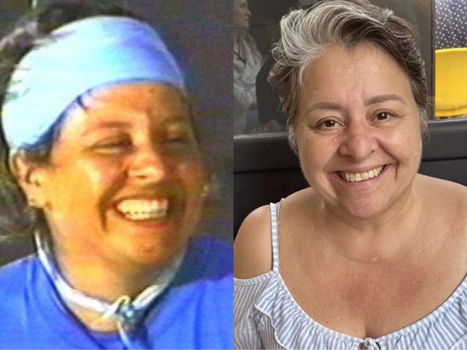 Elaine Melo venceu a primeira edição do "No limite", em 2000. Na época, ela tinha 34 anos e trabalhava como cabeleireira. Hoje, aos 57, segue na profissão e morando em São Paulo — Foto: Reprodução TV Globo/Instagram