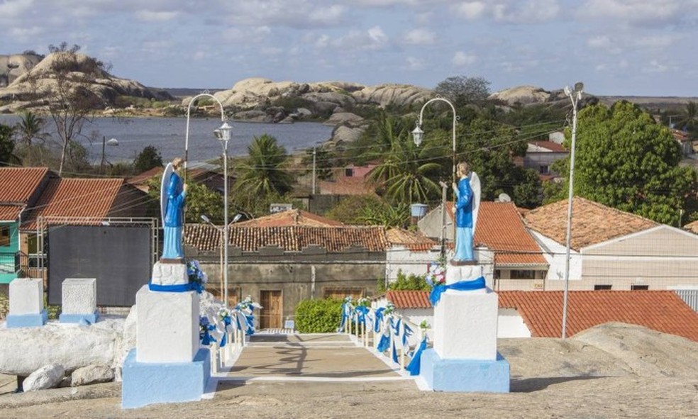 Chaval, no Ceará, tem lagoas e a Pedra da Carnaúba para conquistar espaço na Rota das Emoções — Foto: Elisa Martins / Agência O Globo