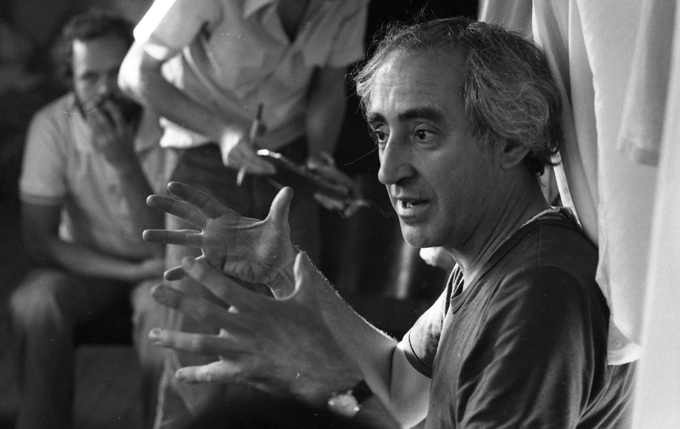 José Celso Martinez, em 1978 — Foto: Silvio Correa/Agência O GLOBO
