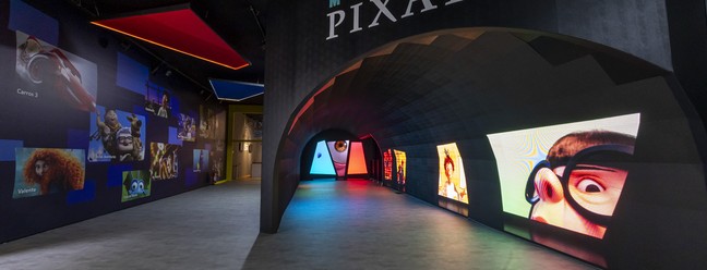 Exposição "Mundo Pixar" entra em cartaz no BarraShoppingFoto: Divulgação B12