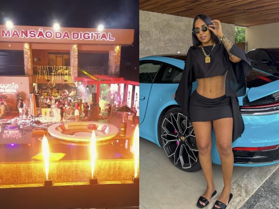 'Influencer do Tigrinho' presa em Tocantins gravou reality em mansão apreendida; veja imagens