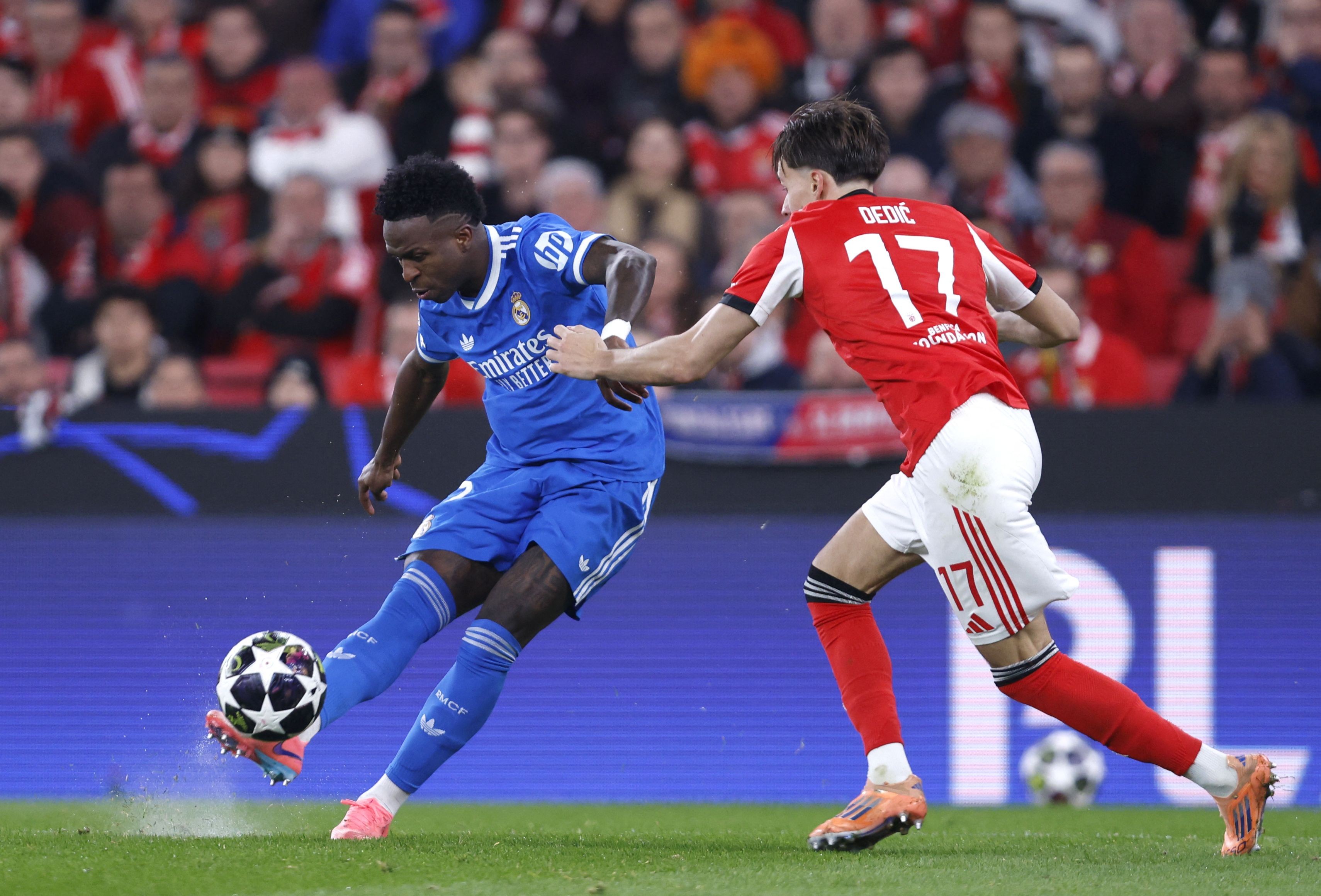 Gol de Vinicius Júnior (Foto: FILIPE AMORIM / AFP)