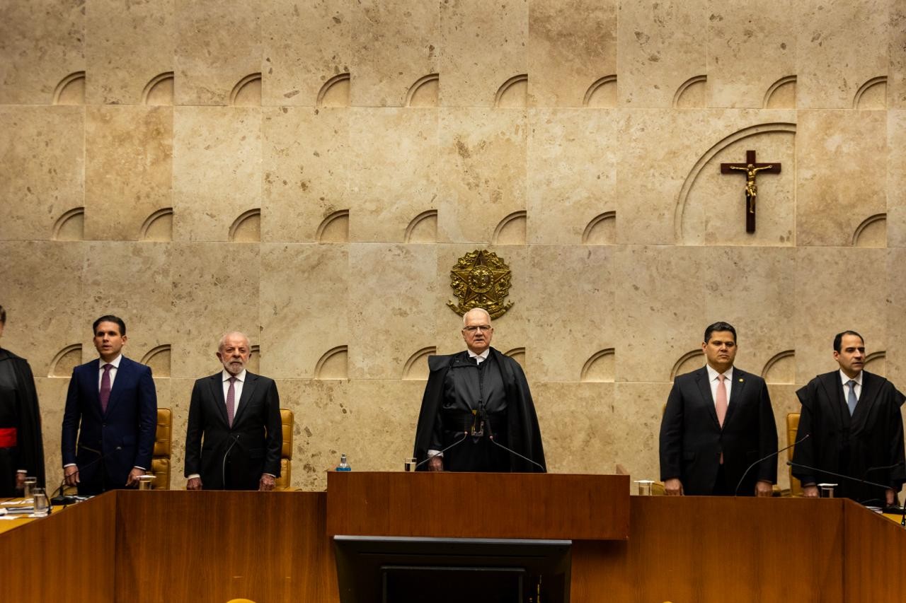 Lula diz em discurso no STF que governo mira 'magnatas do crime' no combate &agrave;s fac&ccedil;&otilde;es: 'Vivem em endere&ccedil;os nobres'