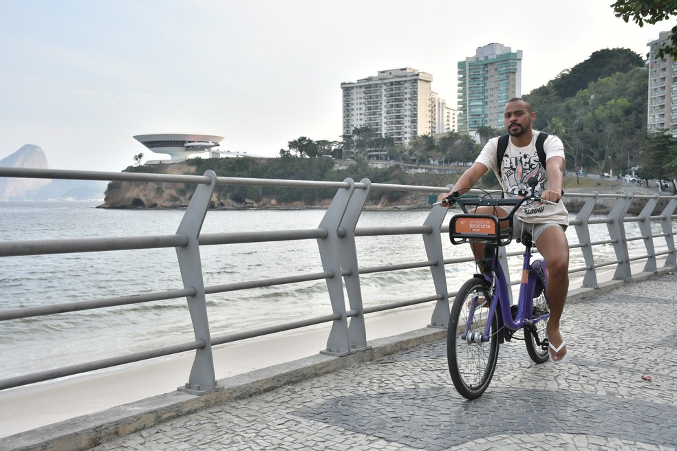 NitBikes são utilizadas para lazer e compromissos: 95 mil usuários — Foto: Divulgação/Lucas Benevides