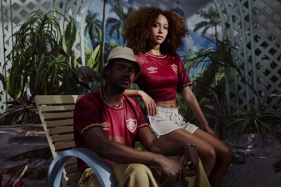 Nova terceira camisa do Fluminense — Foto: Divulgação/Umbro