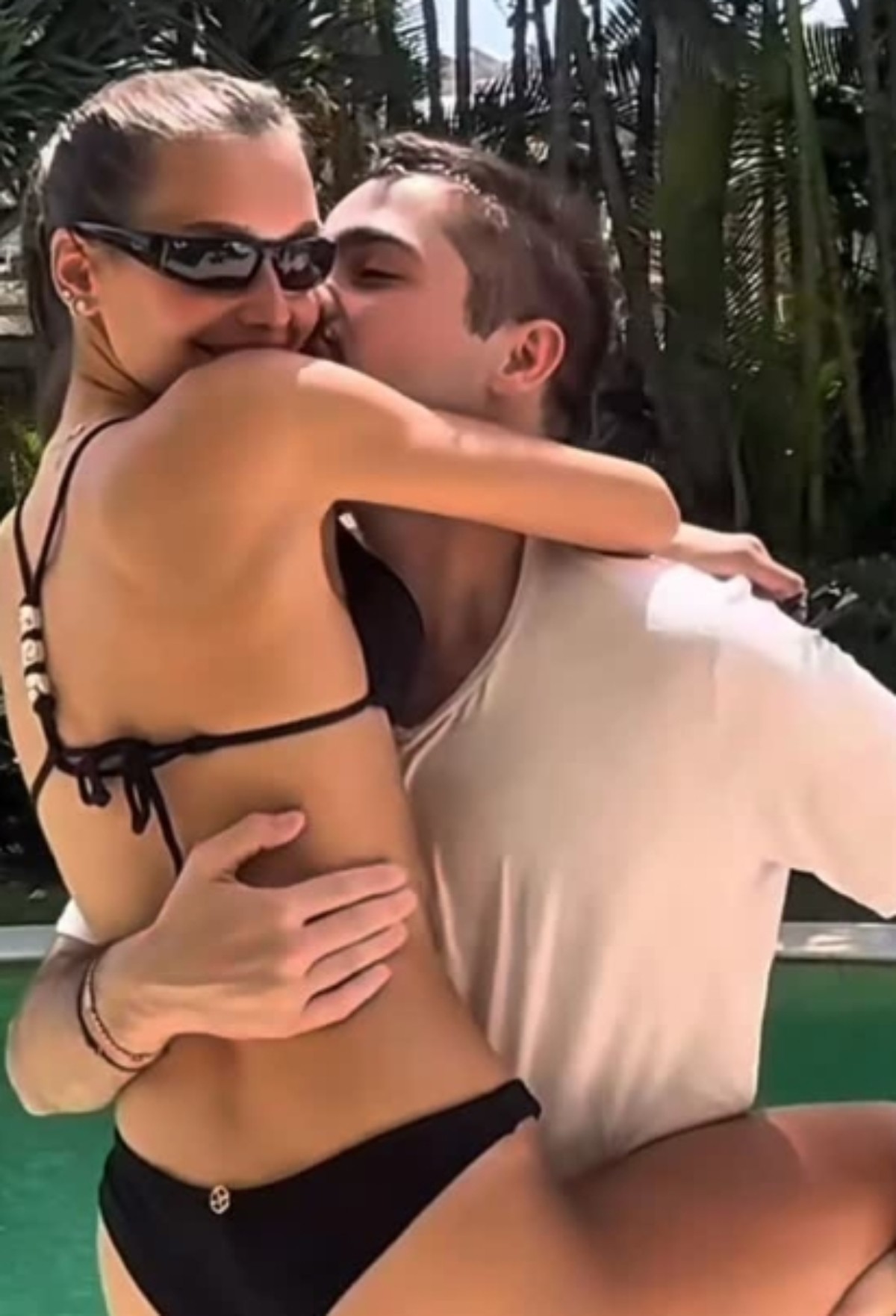 Filho de Faustão, o apresentador João Silva está namorando Alexia Novelino — Foto: Reprodução Instagram