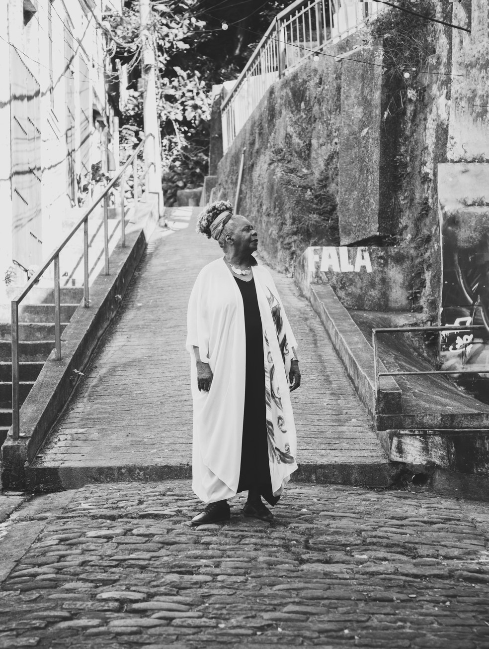 A escritora Conceição Evaristo: "Com a literatura, a minha vida é muito" — Foto: Karla Brights