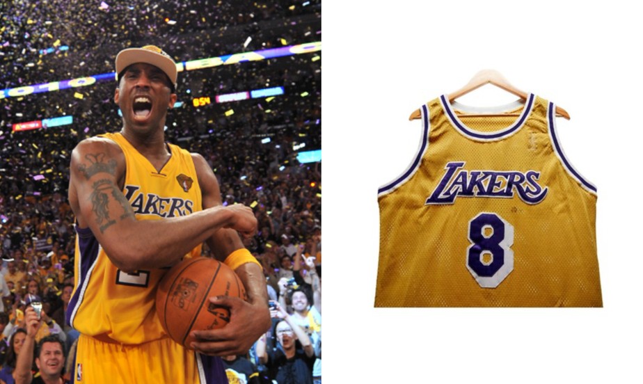 Camisa de estreia de Kobe Bryant no Lakers é vendida por R$ 40 milhões