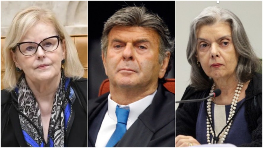 STF Rosa Weber, Luiz Fux e Cármen Lúcia serão os próximos a se aposentarem; veja lista
