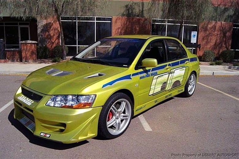 Mitsubishi Lancer Evolution 2001 — Fast and Furious: Driven by Paul Walker, it became an icon of the series and a staple of 2000s tuning culture. — Photo: Reproduction/Social Networks