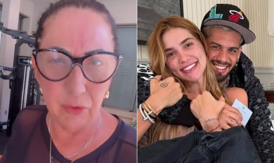 Mãe de Virgínia Fonseca nega que tenha curtido publicação que critica  término com Zé Felipe: 'Falo direto com eles'