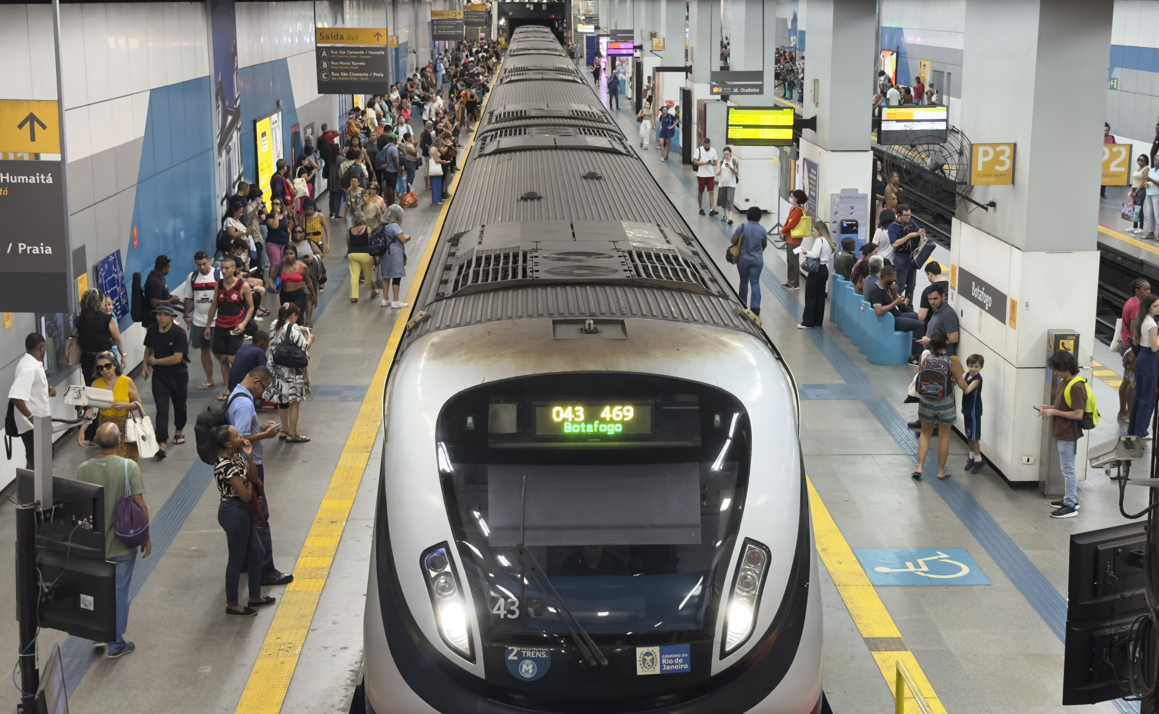 Cinco estações do metrô ficarão fechadas durante reunião do G20