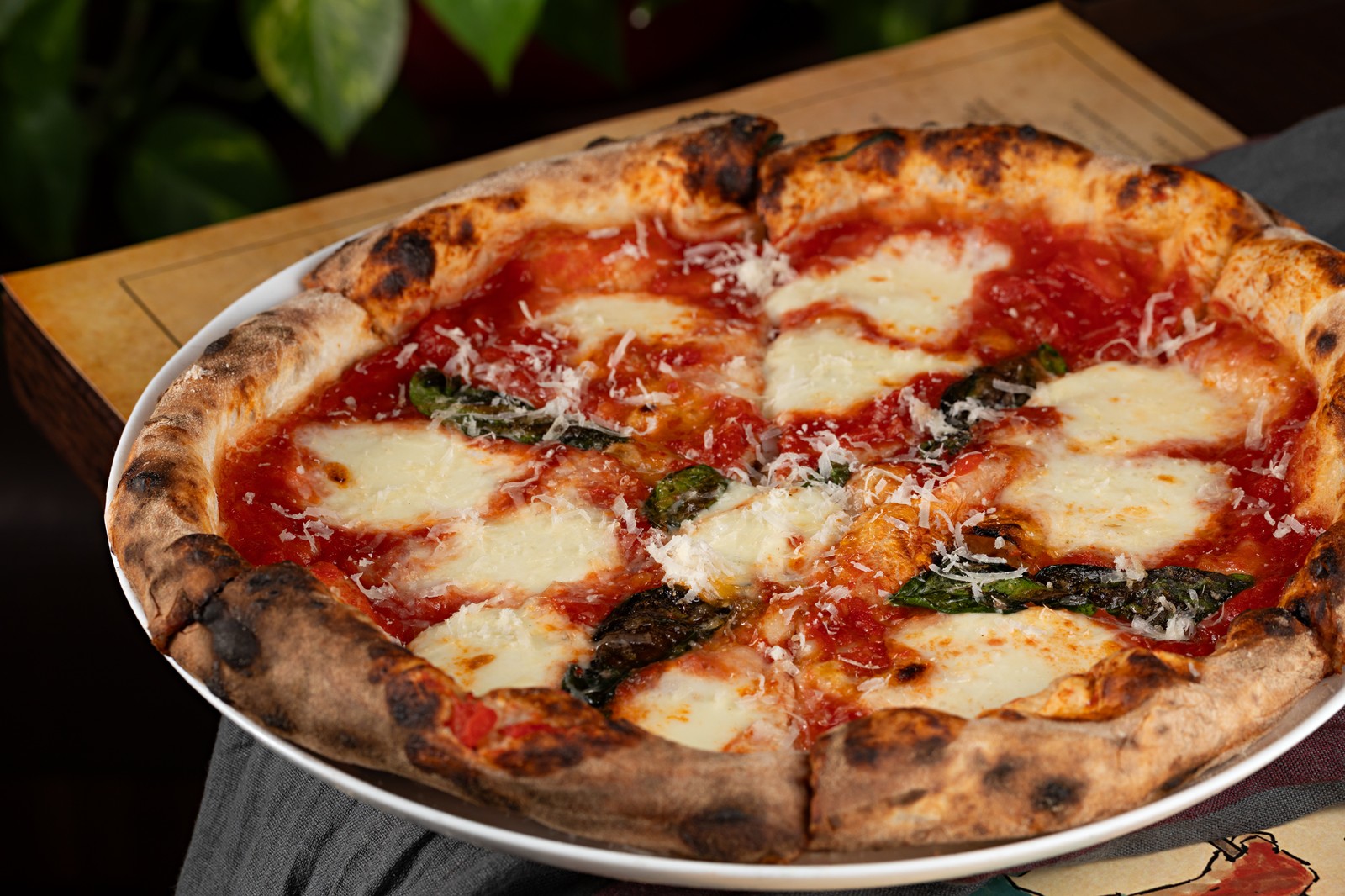 Pizza Domenico, da Ferro e Farinha — Foto: Divulgação