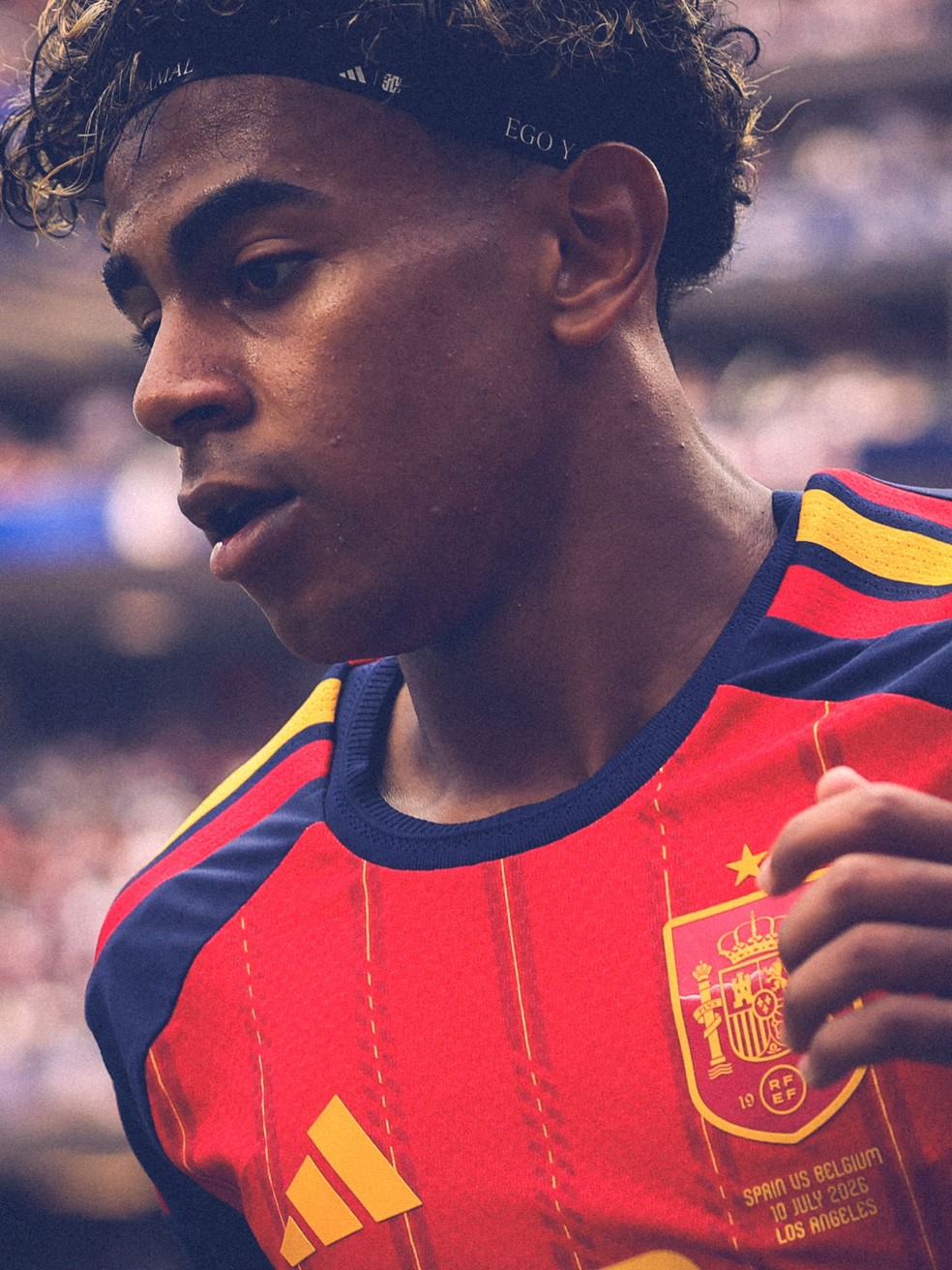 Yamal é o jogador mais jovem a balançar as redes pela seleção espanhola — Foto: Florencia Tan Jun/Getty Images via AFP