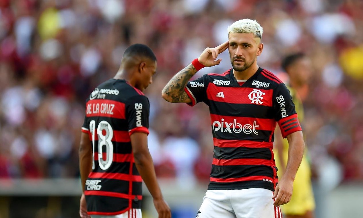 Queda de performance fez Flamengo poupar Arrascaeta, que volta contra o Palmeiras 